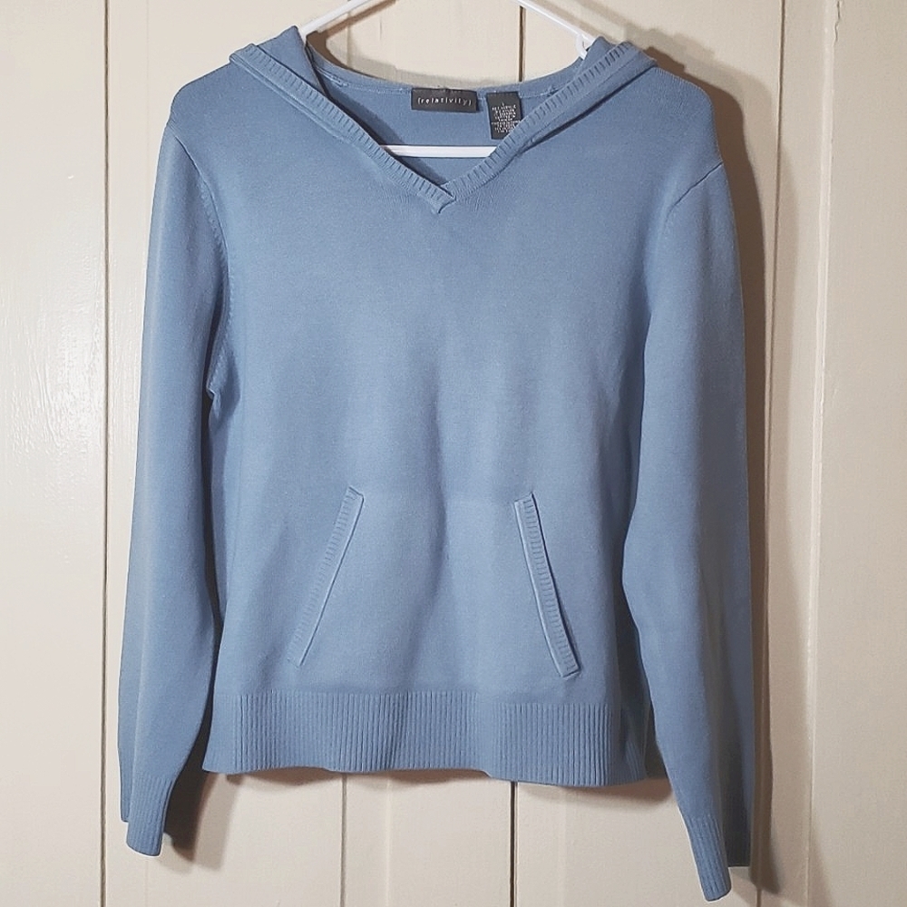 Relativity Hooded Sweater Large EUC